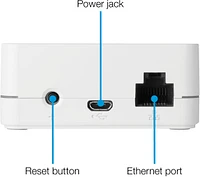 Lutron - Caséta Wireless Smart Lighting Dimmer Switch Starter Kit - White