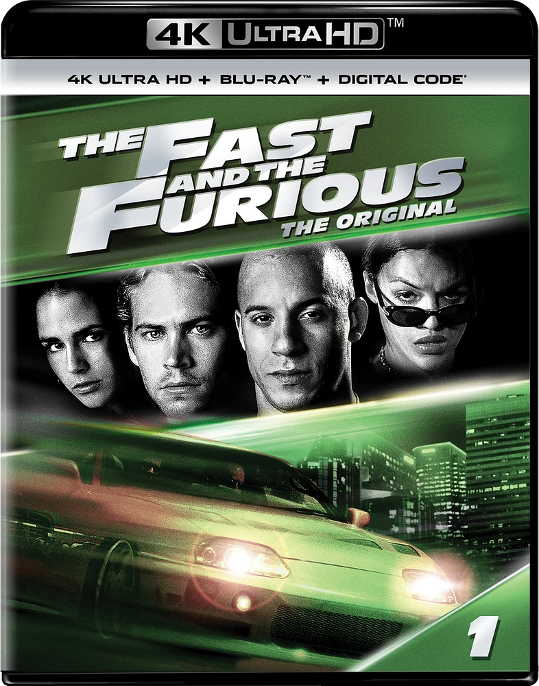 Fast and the Furious [Includes Digital Copy] [4K Ultra HD Blu-ray/Blu-ray] [2001]