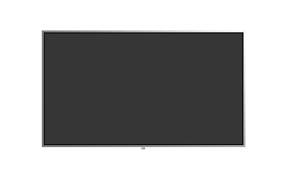 Screen Innovations - 110" Zero Edge Projector Screen ST .6 - Black/Dark Gray