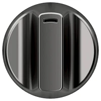 Café - Control Knob for Electric Cooktops - Brushed Black