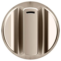 Café - Control Knob for Electric Cooktops - Brushed Bronze