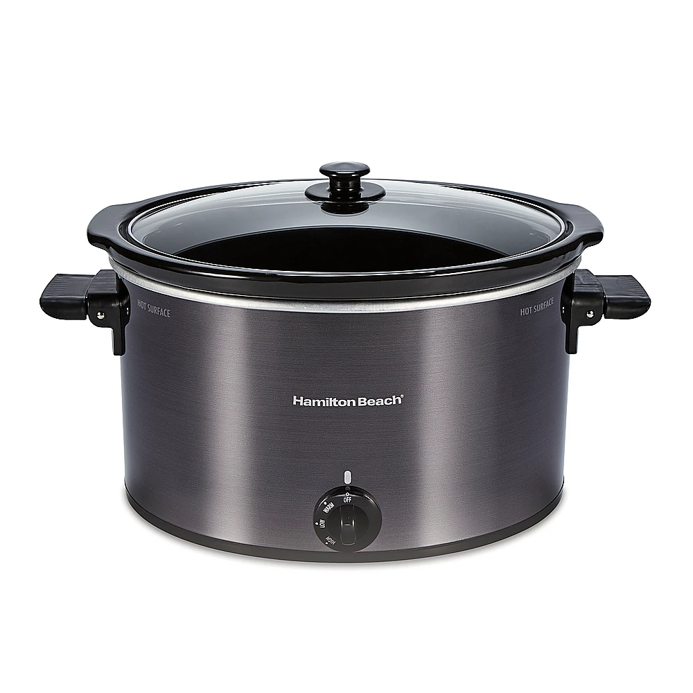 Hamilton Beach - 10 Quart Slow Cooker - BLACK