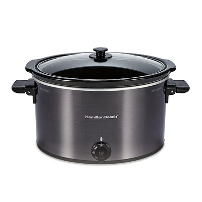 Hamilton Beach - 10 Quart Slow Cooker - BLACK