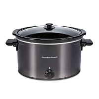 Hamilton Beach - 10 Quart Slow Cooker - BLACK