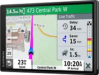 Garmin - DriveSmart 55 & Traffic - 5.5" GPS with Built-In Bluetooth - Black