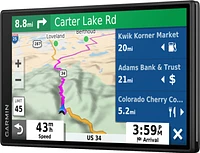 Garmin - DriveSmart 55 & Traffic - 5.5" GPS with Built-In Bluetooth - Black