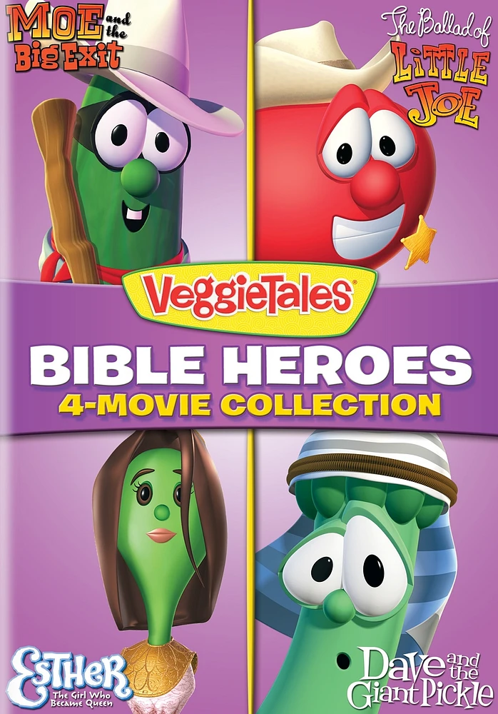 Veggie Tales: Bible Heroes - 4-Movie Collection [DVD]