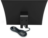 Mohu - Arc Pro Indoor Amplified HDTV Antenna 60-Mile Range - Black