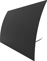 Mohu - Arc Pro Indoor Amplified HDTV Antenna 60-Mile Range - Black