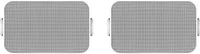 Sonos - Architectural 6-1/2" Passive 2-Way Outdoor Speakers (Pair) - White