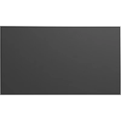 Screen Innovations - Zero Edge 100" Wall Projector Screen - Gray/Black