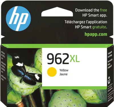 HP - 962XL High-Yield Ink Cartridge - Yellow