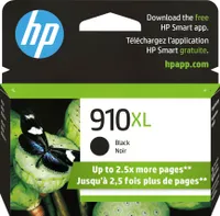 HP - 910XL High-Yield Ink Cartridge - Black