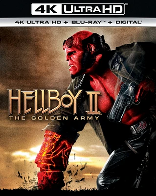 Hellboy II: The Golden Army [Includes Digital Copy] [4K Ultra HD Blu-ray/Blu-ray] [2008]