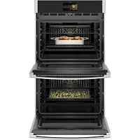 GE Profile - 30" Smart Built-In Double Electric Convection Wall Oven with Air Fry & Precision Cooking