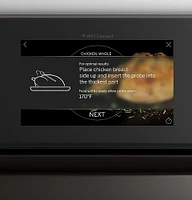 GE Profile - 30" Smart Built-In Double Electric Convection Wall Oven with Air Fry & Precision Cooking