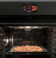 GE Profile - 30" Smart Built-In Double Electric Convection Wall Oven with Air Fry & Precision Cooking