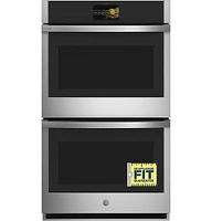 GE Profile - 30" Smart Built-In Double Electric Convection Wall Oven with Air Fry & Precision Cooking