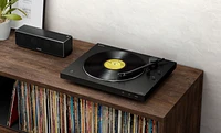 Sony - Bluetooth Stereo Turntable - Black