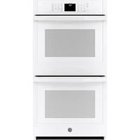 GE - 27" Built-In Double Electric Wall Oven - White