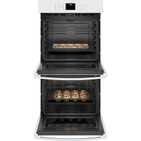 GE - 27" Built-In Double Electric Wall Oven - White