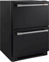 Café - 5.7 Cu. Ft. Dual-Drawer Refrigerator - Matte Black