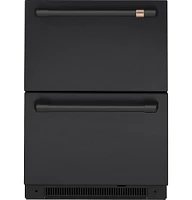 Café - 5.7 Cu. Ft. Dual-Drawer Refrigerator - Matte Black