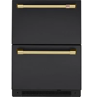 Café - 5.7 Cu. Ft. Dual-Drawer Refrigerator - Matte Black