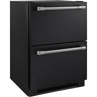 Café - 5.7 Cu. Ft. Dual-Drawer Refrigerator - Matte Black