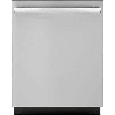 GE - 24" Top Control Built-In Dishwasher with Stainless Steel Tub - Stainless Steel