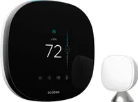 ecobee - Smart Thermostat with Voice Control - Black