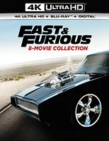 Fast & Furious 8-Movie Collection [Includes Digital Copy] [4K Ultra HD Blu-ray/Blu-ray]