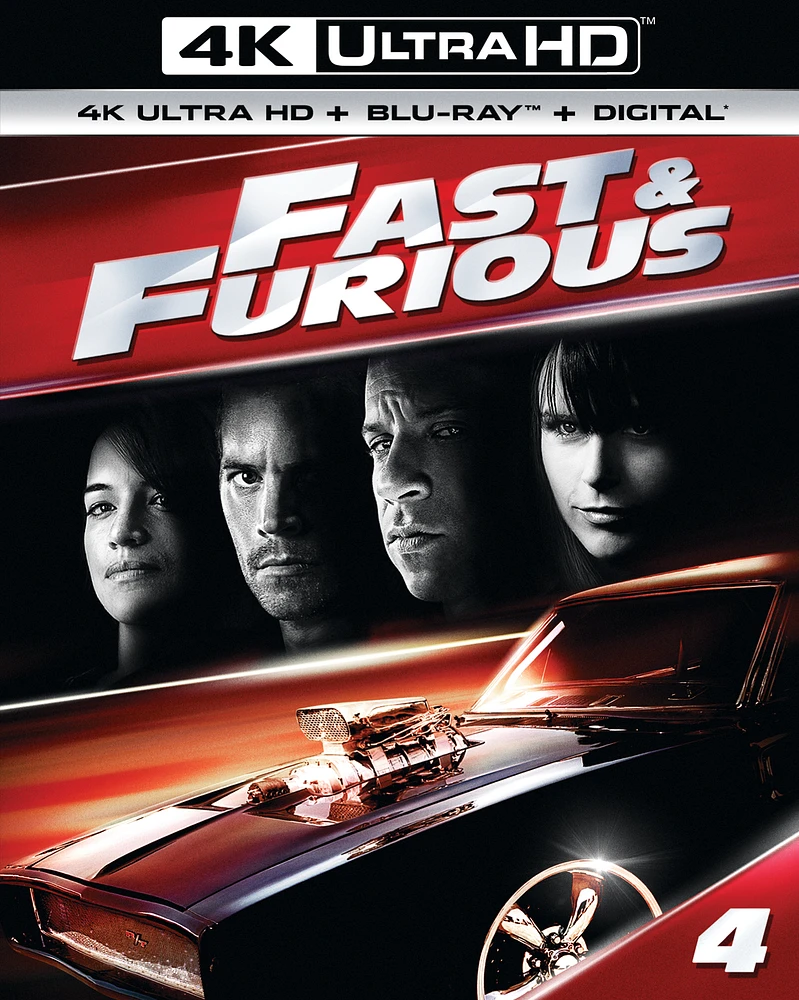 Fast & Furious [Includes Digital Copy] [4K Ultra HD Blu-ray/Blu-ray] [2009]