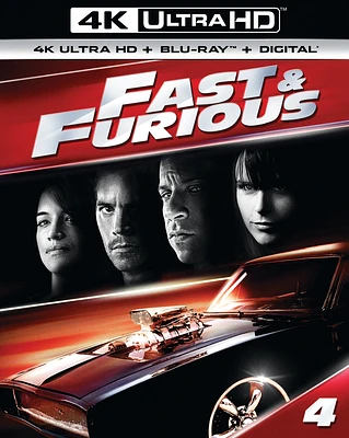 Fast & Furious [Includes Digital Copy] [4K Ultra HD Blu-ray/Blu-ray] [2009]