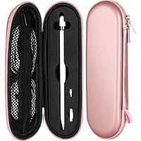 SaharaCase - SaharaBasics Holder Case for Apple Pencil, Microsoft Surface Pen, and Samsung Stylus Pen - Rose Gold