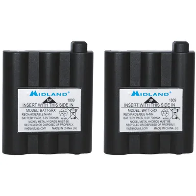 Midland - Nickel Metal Hydride Batteries (2-Pack)