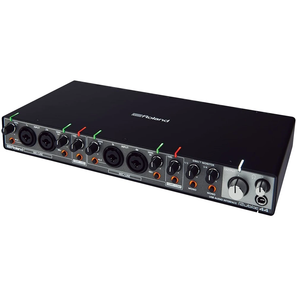 Roland - USB Audio Interface - Black