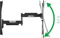 Rocketfish™ - Full-Motion TV Wall Mount for Most 40" - 75" TVs - Black