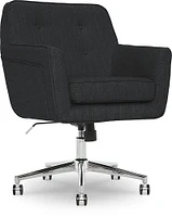 Serta - Ashland Memory Foam & Twill Fabric Home Office Chair