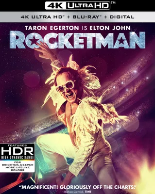 Rocketman [Includes Digital Copy] [4K Ultra HD Blu-ray/Blu-ray] [2019]