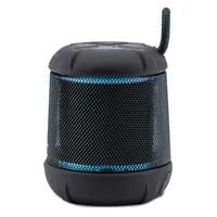 iHome - PlayTough L - Bluetooth Rechargeable Waterproof Portable Speaker with 20-Hour Mega Battery and Color Changing Lighting - Black