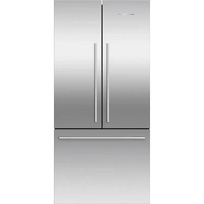 Fisher & Paykel - Series 7 16.9 Cu. Ft. French Door Refrigerator - Stainless Steel