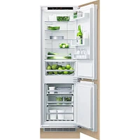 Fisher & Paykel - Series 7 8 Cu. Ft. Bottom-Freezer Counter-Depth Refrigerator - Custom Panel Ready