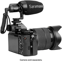 Saramonic - On-Camera Mini Shotgun Mic for DSLR, Mirrorless, Video, Smartphones & Tablets (Vmic Mini)