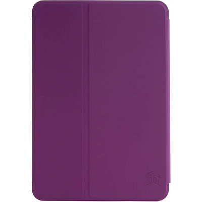 STM - Studio Case for Apple® iPad® mini (5th Generation 2019) and mini 4 - Dark Purple Transparent