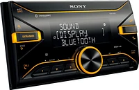 Sony - Built-in Bluetooth - In-Dash Digital Media Receiver - Black