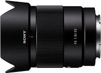 Sony - 35mm f/1.8 FE Wide-Angle Lens for Select E-Mount Cameras - Black