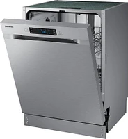 Samsung - Front Control Built-In Dishwasher with Stainless Steel Tub, Integrated Digital Touch Controls, 52dBA - Stainless Steel