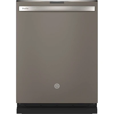 GE Profile - Top Control Built-In Dishwasher with Stainless Steel Tub, 3rd Rack, 45dBA - Slate