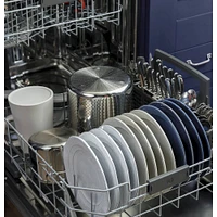 GE - Top Control Built-In Dishwasher with Stainless Steel Tub, 3rd Rack, 46dBA